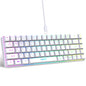 68-Key USB Wired Gaming Keyboard with 20 RGB Backlight Modes