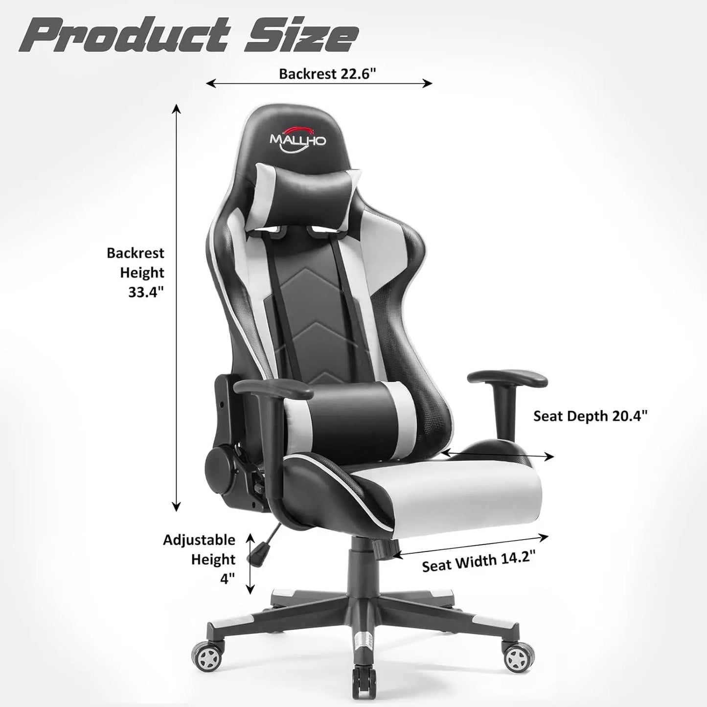 Racing Style Ergonomic Gaming Chair