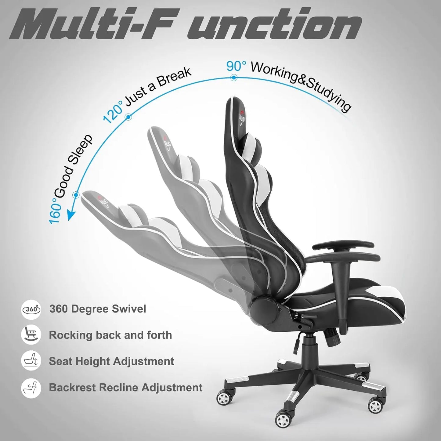 Racing Style Ergonomic Gaming Chair