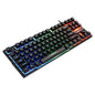 K87 87-Key RGB Mechanical Gaming Keyboard, USB Wired, Multi-Color LED Backlight, for Mac & Windows