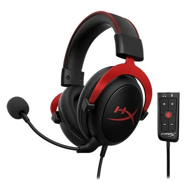 HyperX Cloud 2  Gaming Wired Headset With HiFi 7.1 Surround Sound Microphone